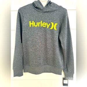 Hurley youth large Grey sweatshirt New with Tags Size 12-13